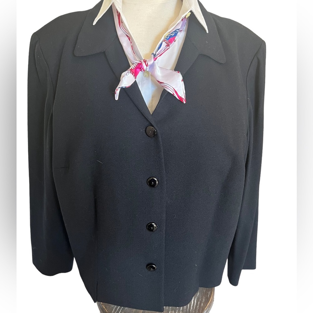 Pendleton Wool Jacket Blazer Button Front Size Pl… - image 1